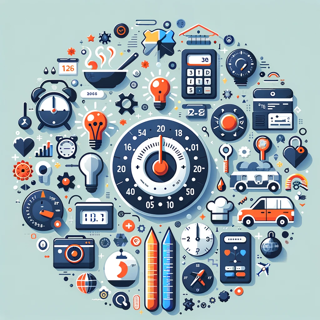 Image of all kinds of measurements